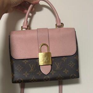 Louis Vuitton Pink and Brown baby locker